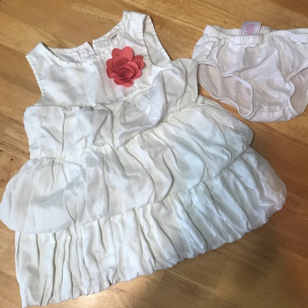 White Bubble Dress